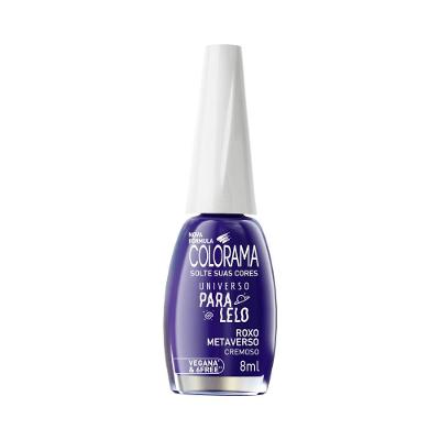 Esmalte Colorama Universo Paralelo Cor Roxo Metaverso 8ml