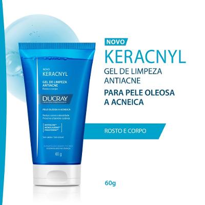 Gel De Limpeza Anti-acne Ducray Keracnyl 60g