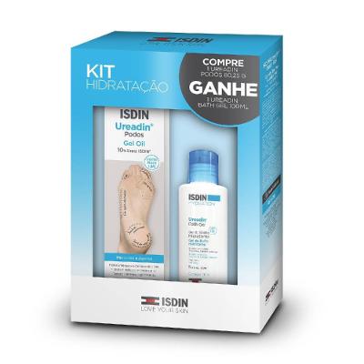 Kit Ureadin Podos Gel 80,25g + Bath Gel De Banho Isdin 100ml