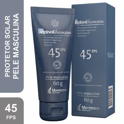 Protetor Solar Episol Homem Fps 45 60g