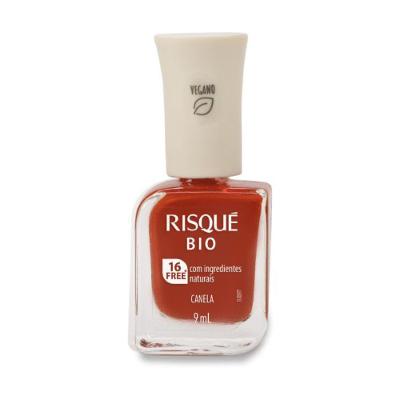 Esmalte Risqué Bio Vermelho Cremoso Canela 9ml