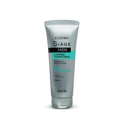 Shampoo Eudora Siàge Men Limpeza Purificante 250ml