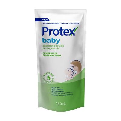 Sabonete Líquido Para Bebê Protex Baby Glicerina Natural 380ml