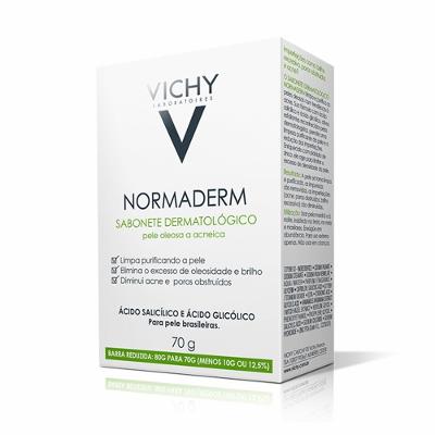 Sabonete De Limpeza Facial Vichy Normaderm 70g