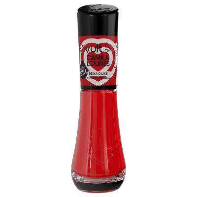 Esmalte Vult Efeito Gel 5 Free Camila Loures Deixa O Like 8ml