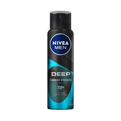 Desodorante Aerossol Antitranspirante Nivea Men Deep Beat 150ml/90g