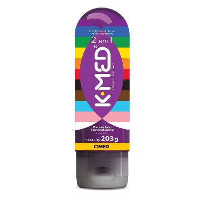 Lubrificante Íntimo K-med 2 Em 1 Lgbt+ 203g