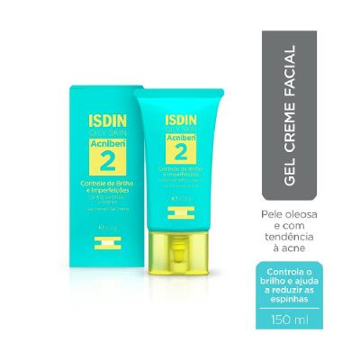 Gel Creme Facial Isdin Para Controle De Brilho Acniben 40ml