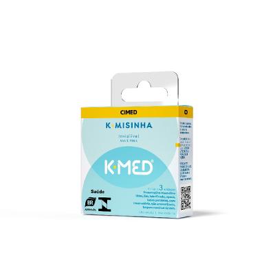 Preservativo K-med K-misinha Invisivel Com 3 Unidades