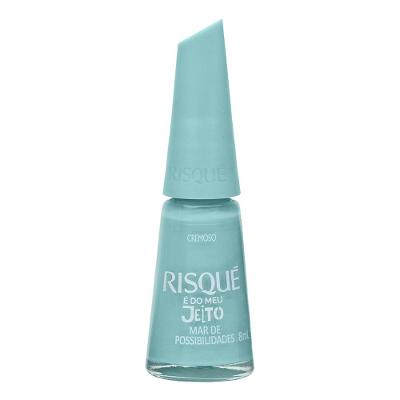 Esmalte Risque É Do Meu Jeito Cor Mar De Possibilidades Cremoso 8ml