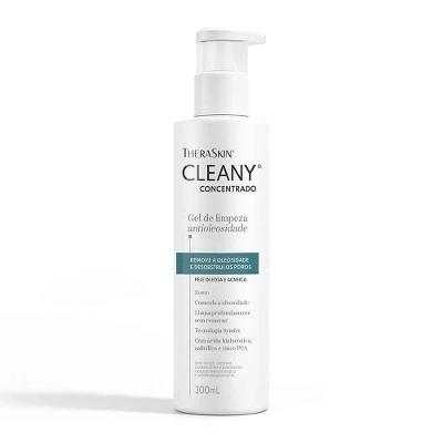 Gel De Limpeza Theraskin Cleany Concentrado Pele Oleoisa E Acneica 300ml