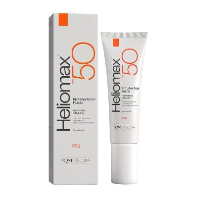 Protetor Solar Facial Heliomax Toque Seco Fps 50 50g