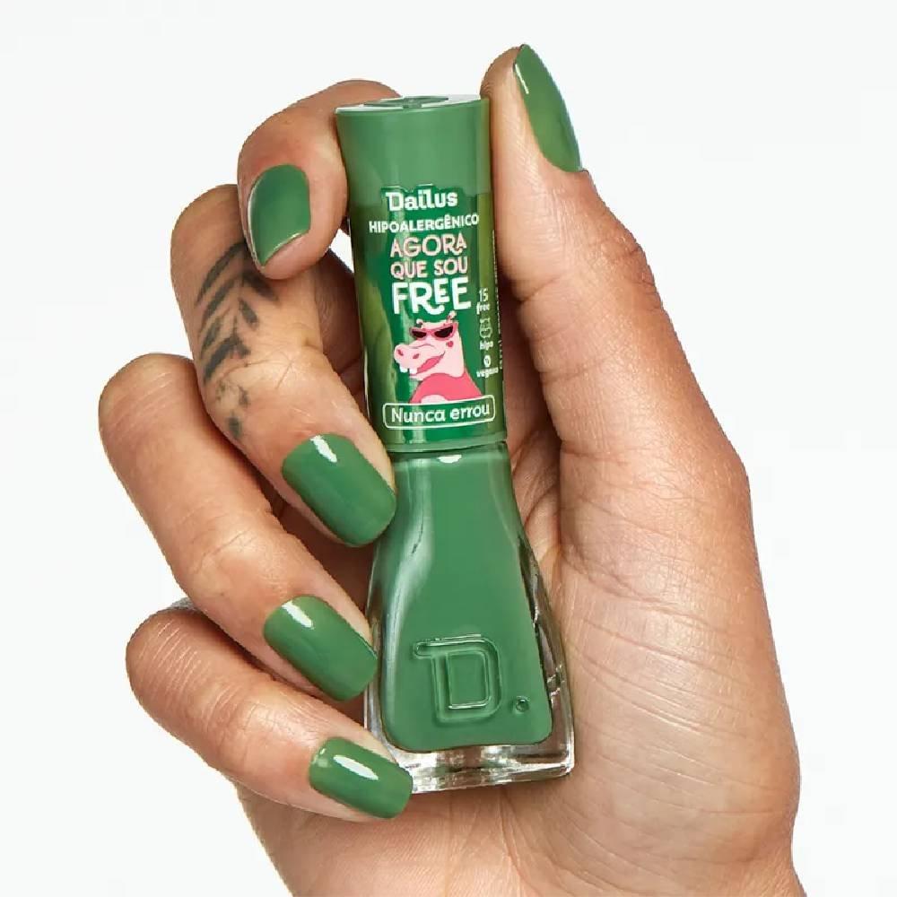 Esmalte Dailus Hipoalergenico Nunca Errou 8ml - 4