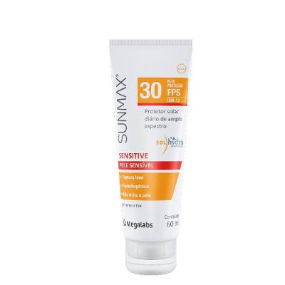 Protetor Solar Sunmax Sensitive Gel Fps 30 60g