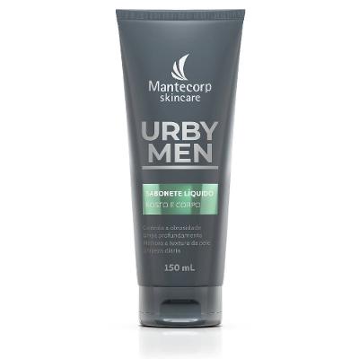 Sabonete Líquido Urby Men Rosto E Corpo 150ml