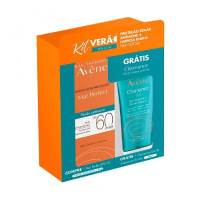 Kit Avene Antiacne Mat Perfect + Cleanance Intense 40g