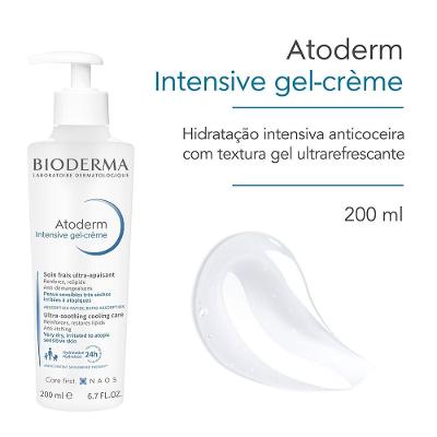 Gel Creme Bioderma Atoderm Intensive Hidratação Intensa Anti-coceira Com Textura Gel 200ml