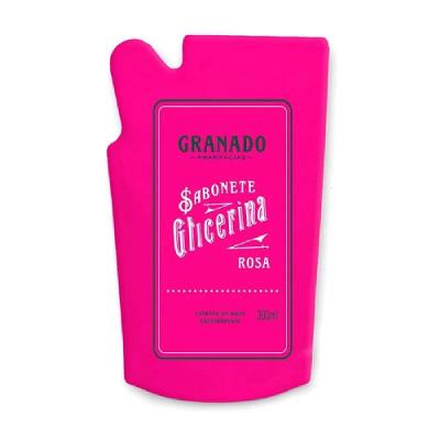 Sabonete Líquido Granado Glicerina Rosas Refil 300ml