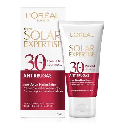 Protetor Solar Facial L’oréal Paris Solar Expertise Antirrugas Fps30 40g