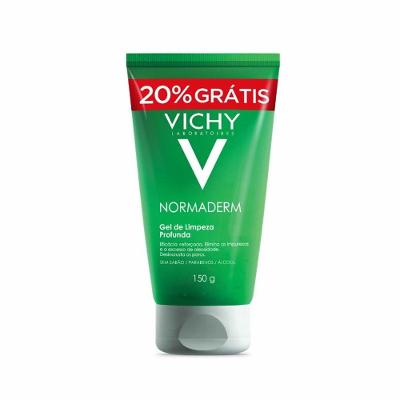 Gel De Limpeza Vichy Normaderm 150g 20% Grátis