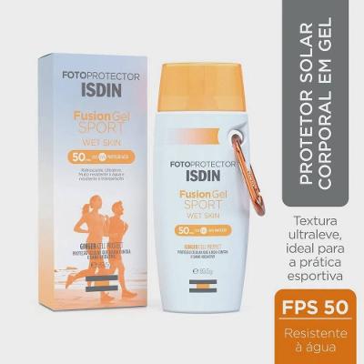 Protetor Solar Corporal Isdin Fusion Gel Sport Fps 50 100ml