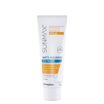 Protetor Solar Sunmax Matte Aveludado Pele Oleosa Fps 30 50g