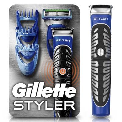 Barbeador Elétrico Gillette Styler 3 Em 1 Com 1 Unidade