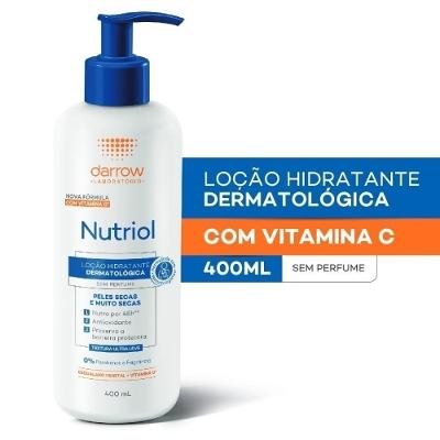 Loção Hidratante Nutriol Vitamina C Sem Perfume 400ml