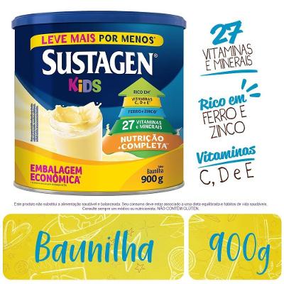 Sustagen Kids Baunilha 900g