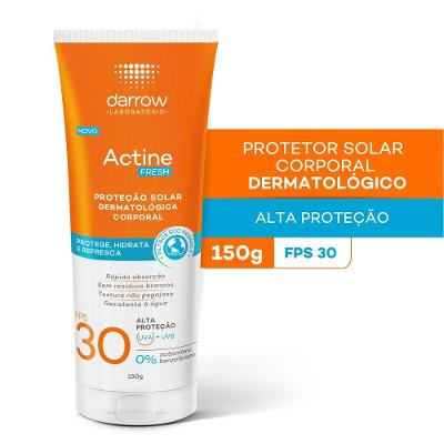 Protetor Solar Corporal Actine Fresh Fps30 150g