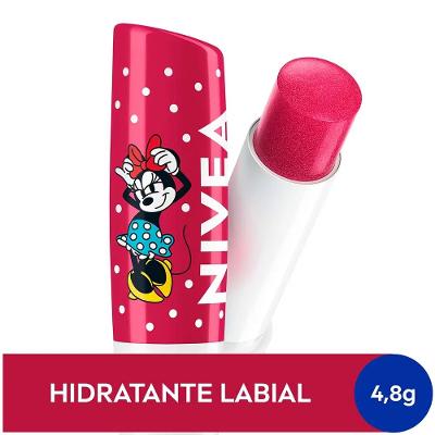 Hidratante Labial Nivea Cereja Shine Disney Minnie 4,8g