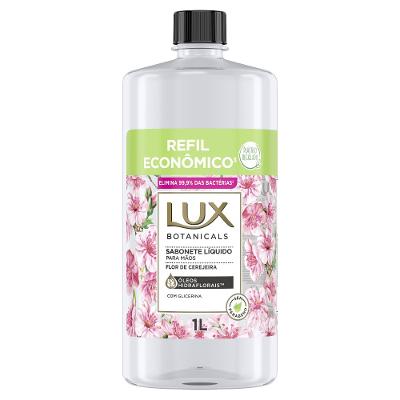 Sabonete Líquido Lux Botanicals Flor De Cerejeira 1l - Refil