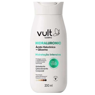 Loção Desodorante Hidratante Corporal Vult Glicerina 200ml