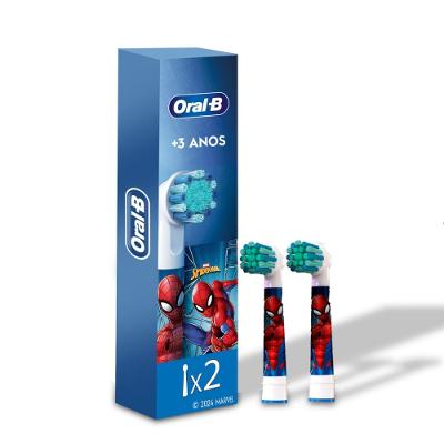 Refil Para Escova Elétrica Oral-b Marvel Homem-aranha 2 Unidades