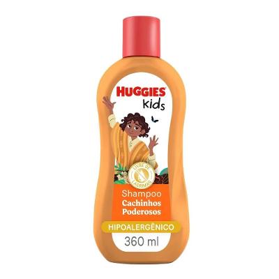 Shampoo Infantil Huggies Kids Cachinhos Poderosos 360ml