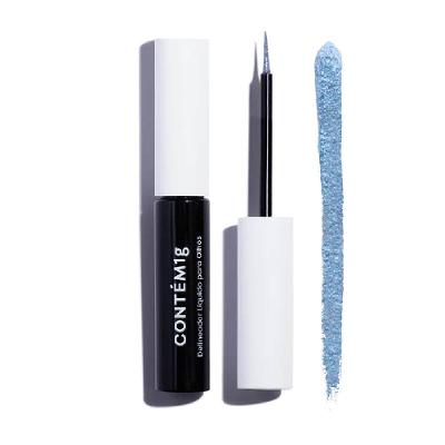 Delineador Liquido Para Olhos Contem 1g Glitter Galactica 3ml