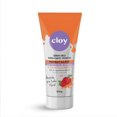 Serum Deo Hidratante Corporal Cloy Acerola 200g