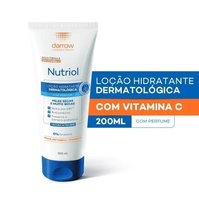 Loção Hidratante Nutriol Vitamina C Com Perfume 200ml