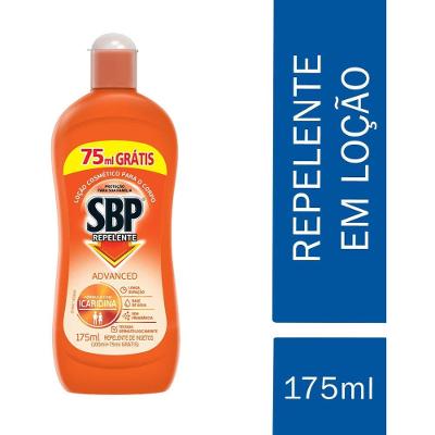 Repelente Corporal Loção Com Icaridina Sbp Advanced 175 Ml