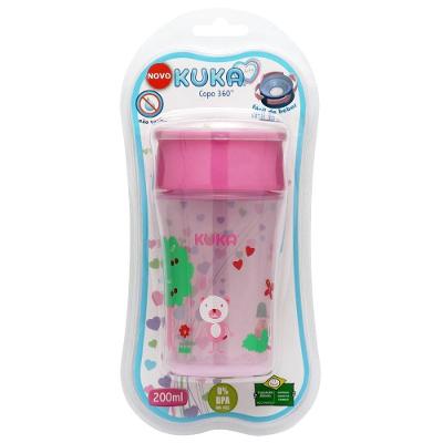 Copo 360 Kuka Rosa 200ml