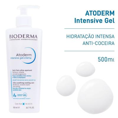 Gel Creme Bioderma Atoderm Intensive Hidratação Intensa Anti-coceira Com Textura Gel 500ml