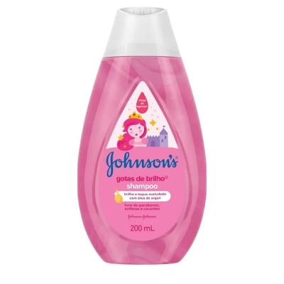 Shampoo Johnsons Kids Gotas De Brilho 200ml