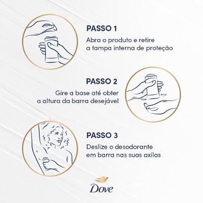Desodorante Em Stick Dove Powder 45g