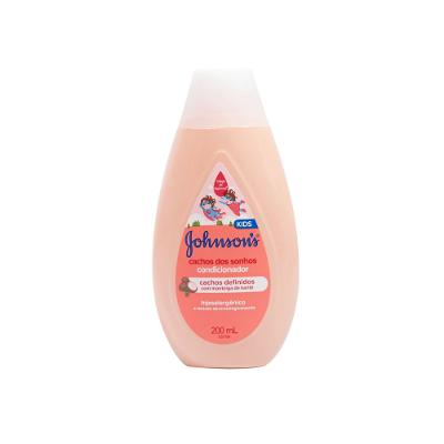 Condicionador Infantil Para Cabelos Cacheados Johnson’s Cachos Dos Sonhos 200ml