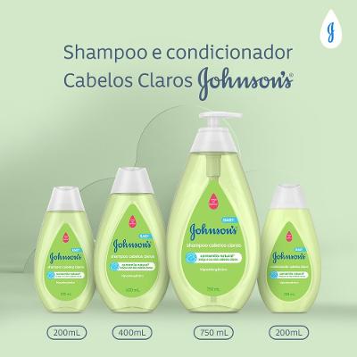 Condicionador Johnsons Baby Cabelos Claros 200ml