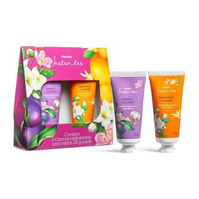 Kit Panvel Creme Para Mãos Ameixa E Mandarina 2 Unidades 30g Cada