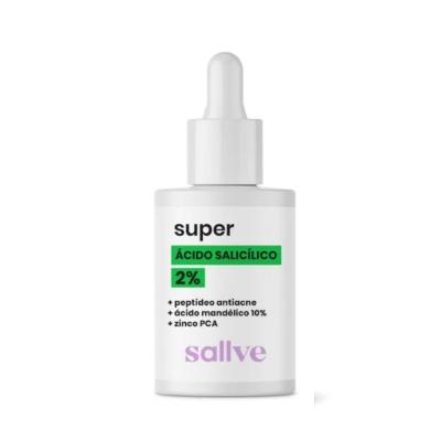 Sérum Facial Antiacne Super Ácido Salicílico 2% Sallve 30ml