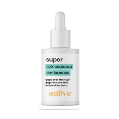 Sérum Facial Anti-idade Super Pró-colágeno Peptídeos 10% Sallve 30ml