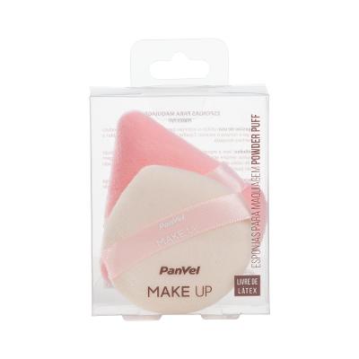 Conjunto Esponja Powder Puff Panvel Make Up 2 Unidades