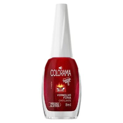 Esmalte Colorama Vermelho Fúria Divertidamente 8ml
